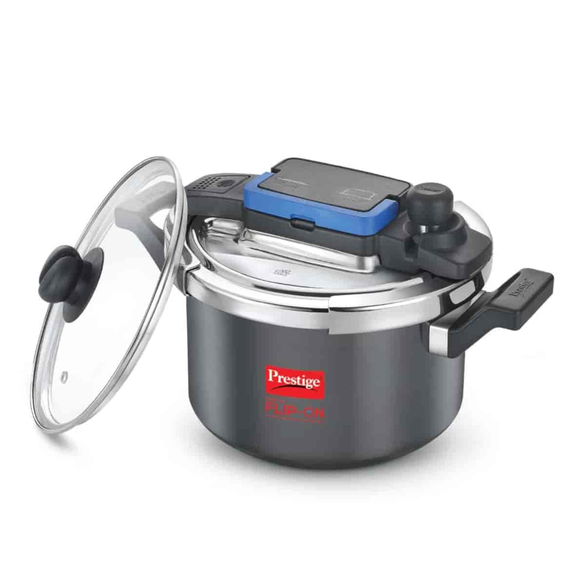 Prestige 20161 Flip On Cooker 5 Ltr Hard Anodized