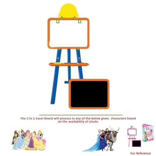 Itoys 5 In 1 Easel Board -2 (G) For Kids