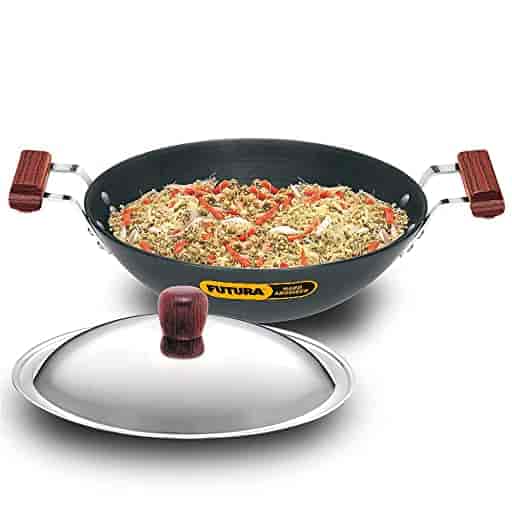 Hawkins AD375S Deep-Fry Pan (Flat Bottom) 3.75 Ltr With SS Lid