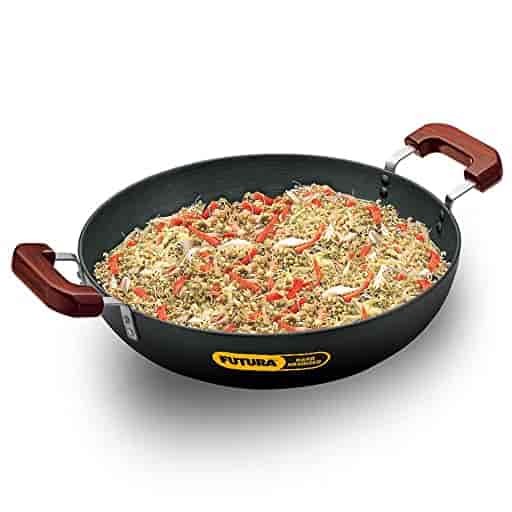 Hawkins AD75 Deep-Fry Pan (Flat Bottom) 7.5 Ltr With 2 Short Handles