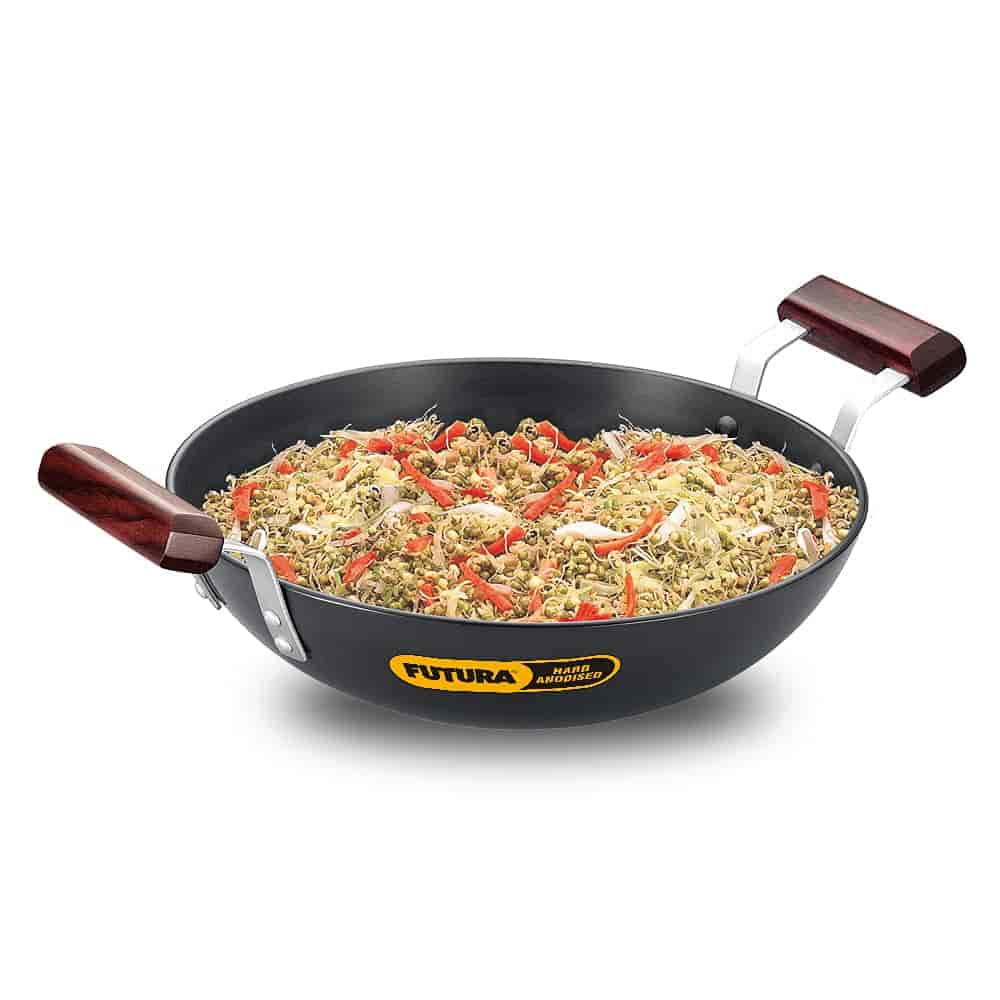 Hawkins AK275 Deep-Fry Pan (Round Bottom) 2.75 Ltr (Kadhai)