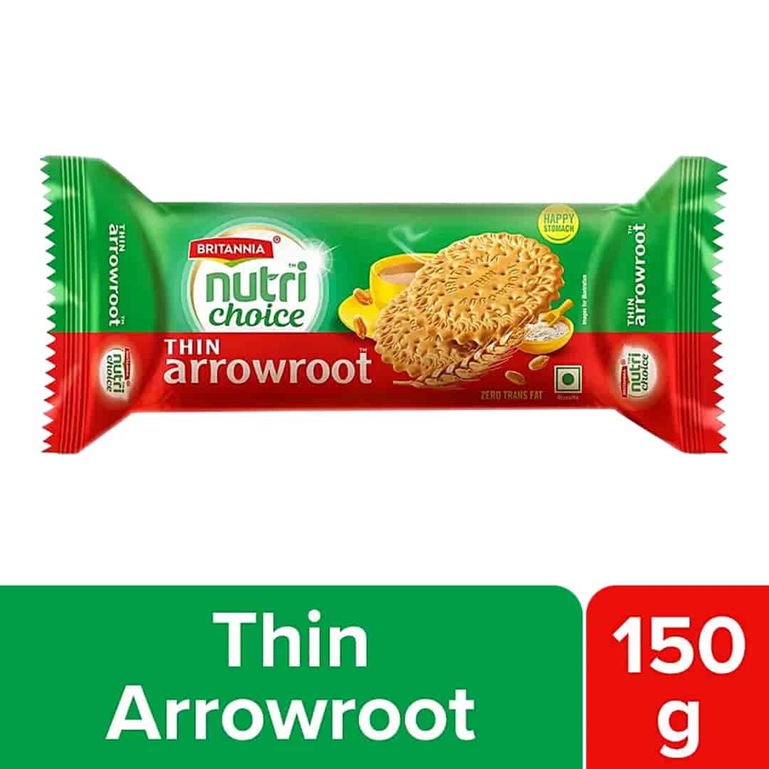 Britannia Nutri Choice Thin Arrowroot 150G