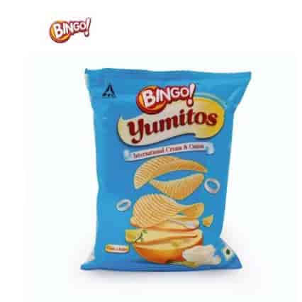 Bingo Potato Chips International CREAM & ONION 45G
