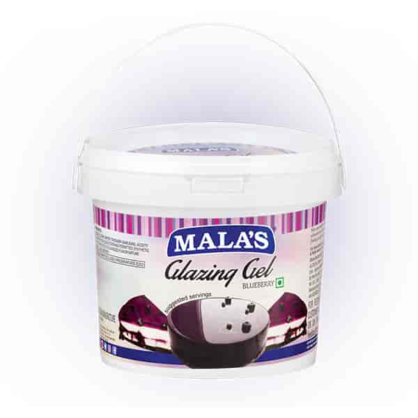 Mala's Blueberry Glaze Gel 1kg Bucket