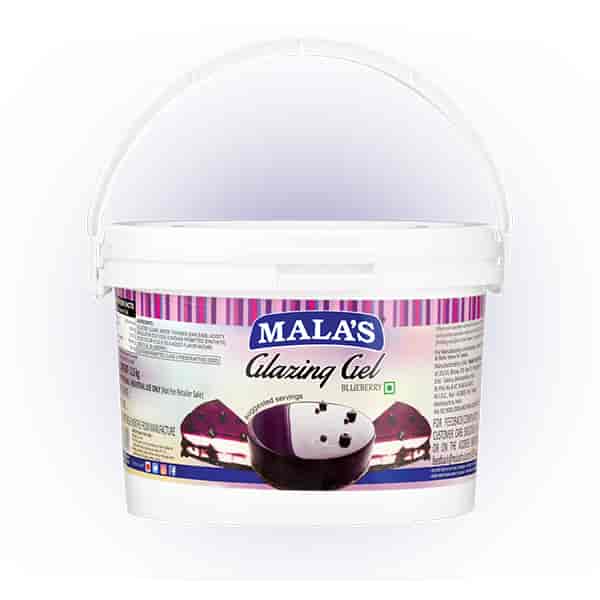 Mala's Blueberry Glaze Gel 2.5kg Bucket