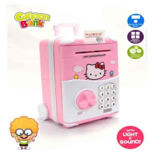 Itoys Cbasb Cartoon Bank Atm Safe Box For Kids