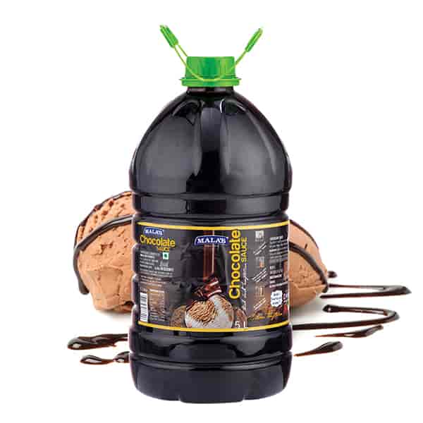 Mala's Chocolate Sauce Cake Dressing 5Ltr Pet Bottle