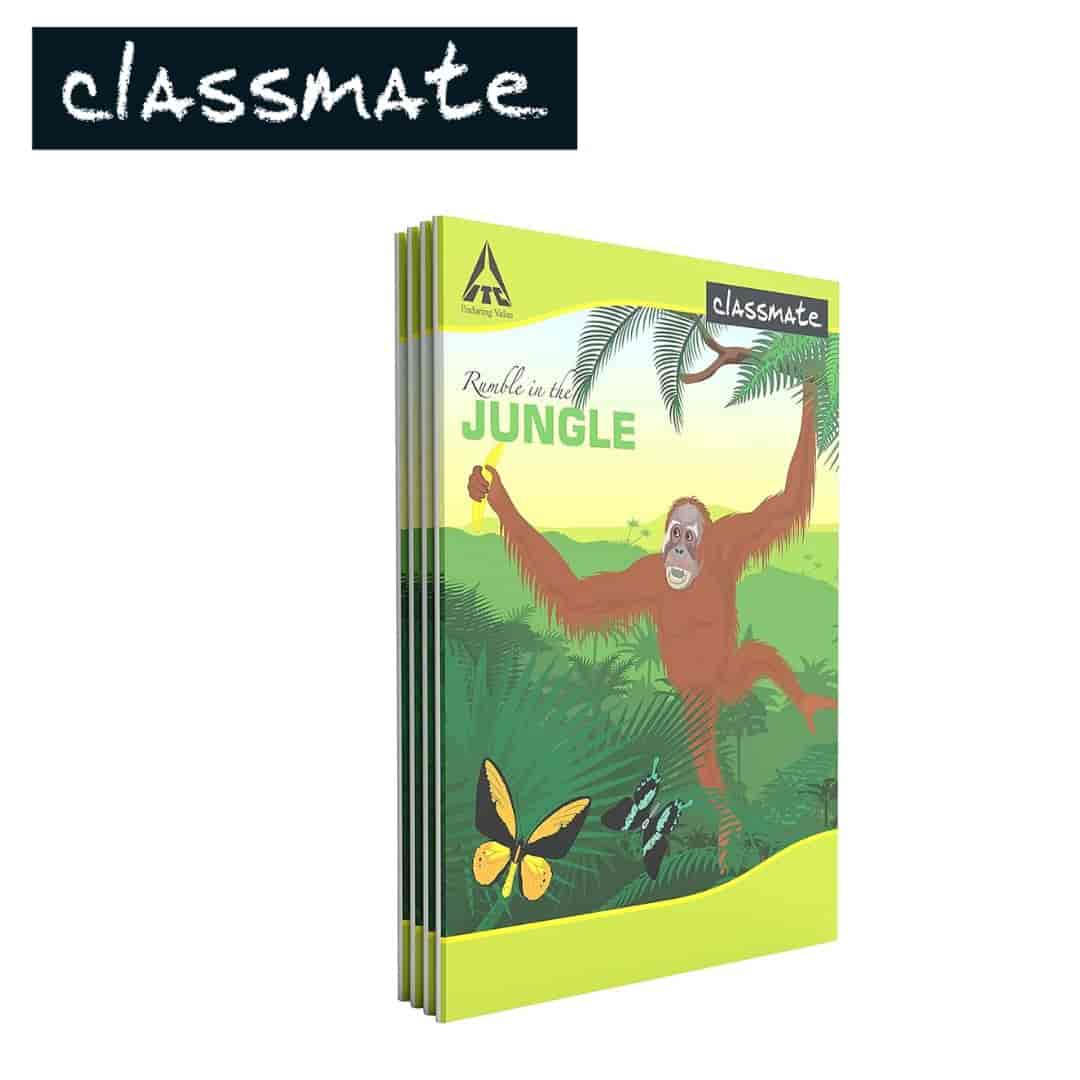 Classmate Soft  Bounded Single Line Long Note Book 136Pg (314X194mm)