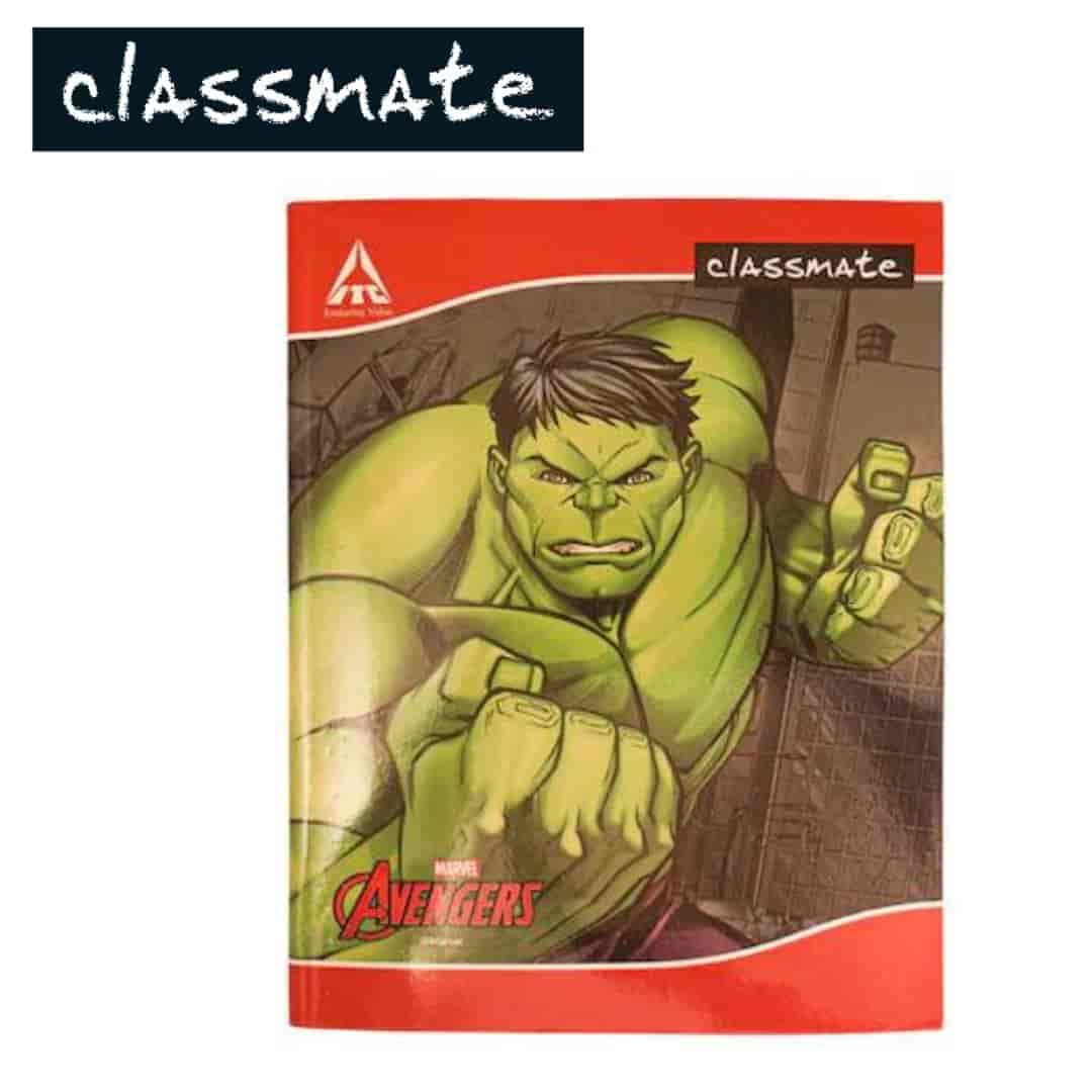 Classmate Soft Bounded Unruled Note Book 172Pg (240X180mm)