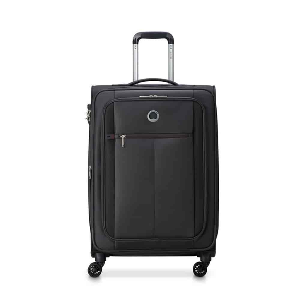 Delsey Paris Flight Lite 57Wd Exp Tr - Black