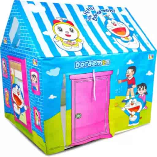 Doraemon Role Play Pipe Tent House For Kids (Multicolor)
