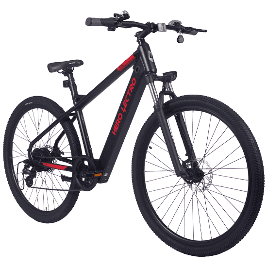 Hero Lectro F3i Electric Cycle (Black)