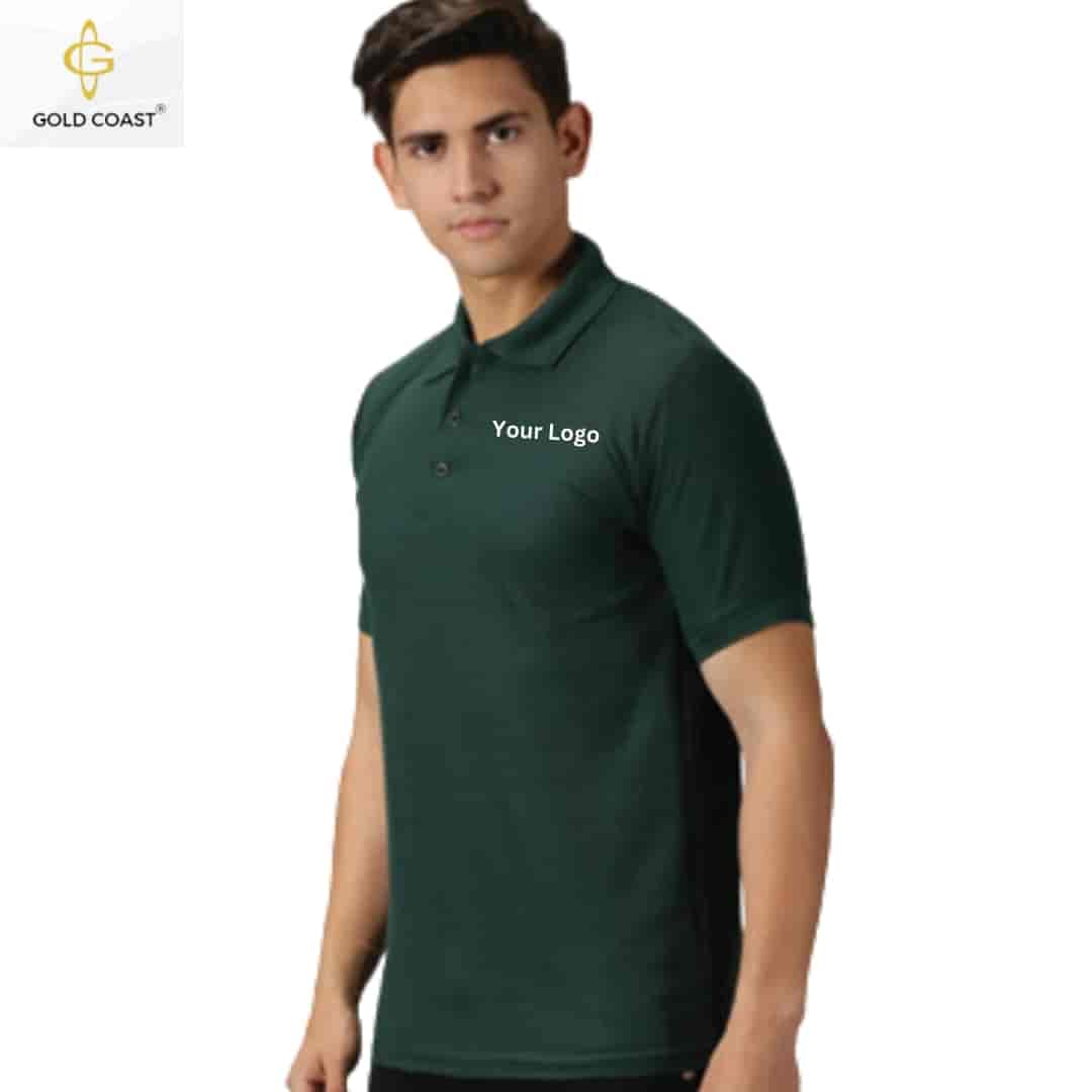 Gold Coast Spun Pique Polo T-Shirt - Green
