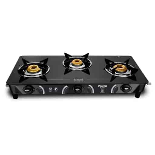 Preethi Zeal 3 Burner Gas Stove