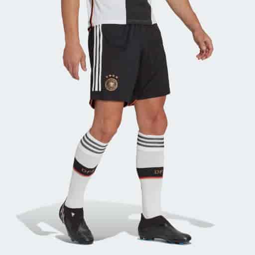 Adidas HJ9605 Football Germany 22 Home Shorts