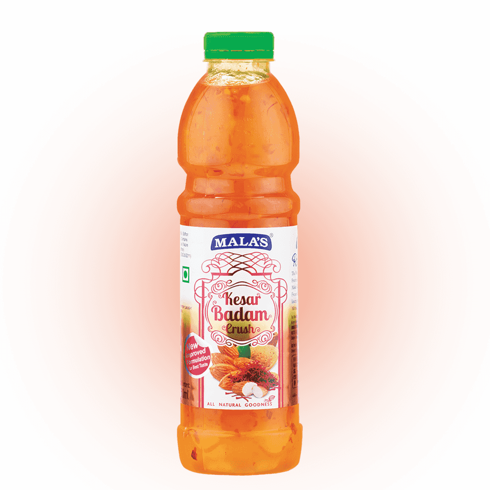 Mala's Kesar Baddam Crush 750ml Pet Bottle
