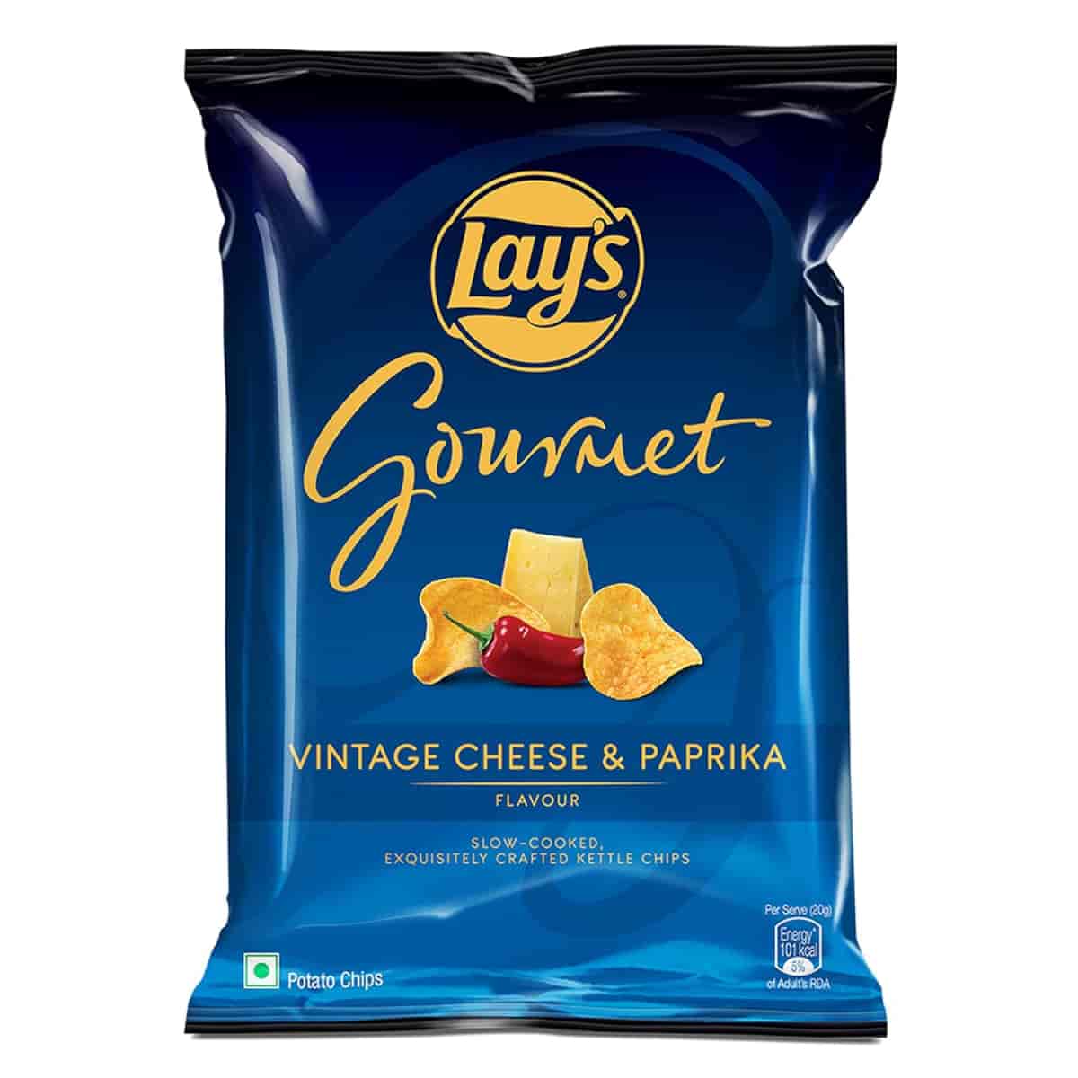 Lays Gourmet Vintage Cheese and P 55g