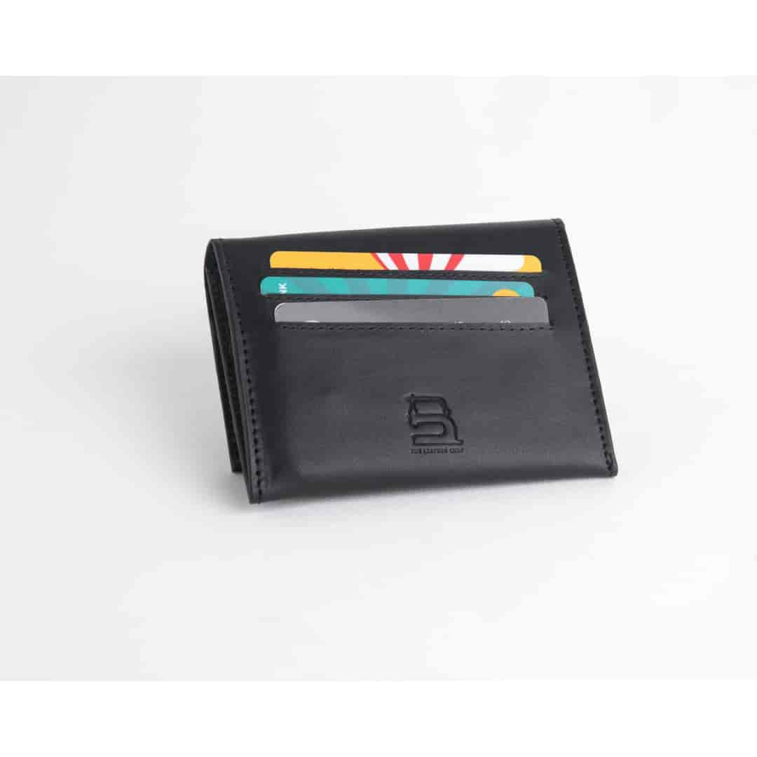 Leather Chef Discovery Wallet Black