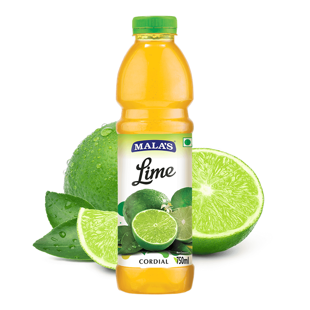 Mala's Lime Cordial 1Ltr Pet Bottle