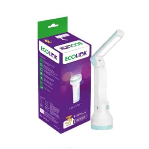 Ecolink 3W Lilliput Led Torch & Table Lamp (White)
