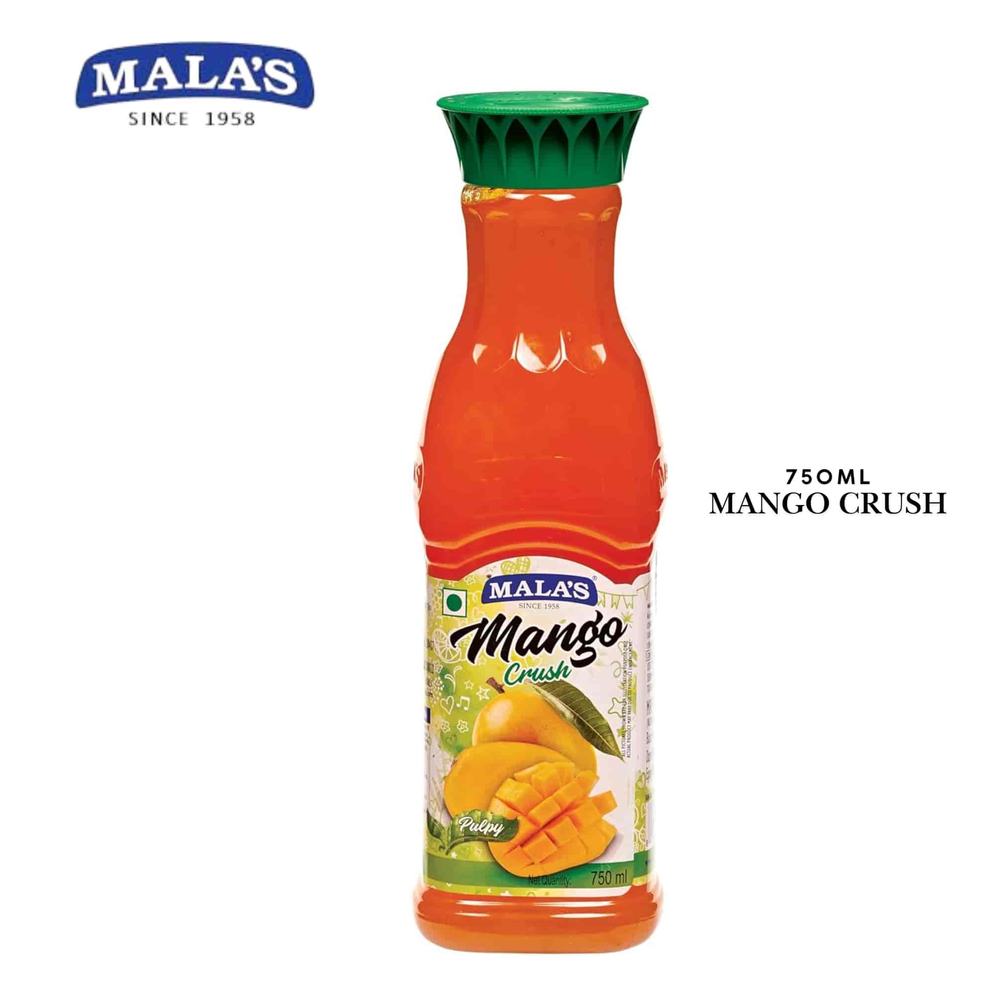 Mala's Mango Crush 750ml Pet Bottle