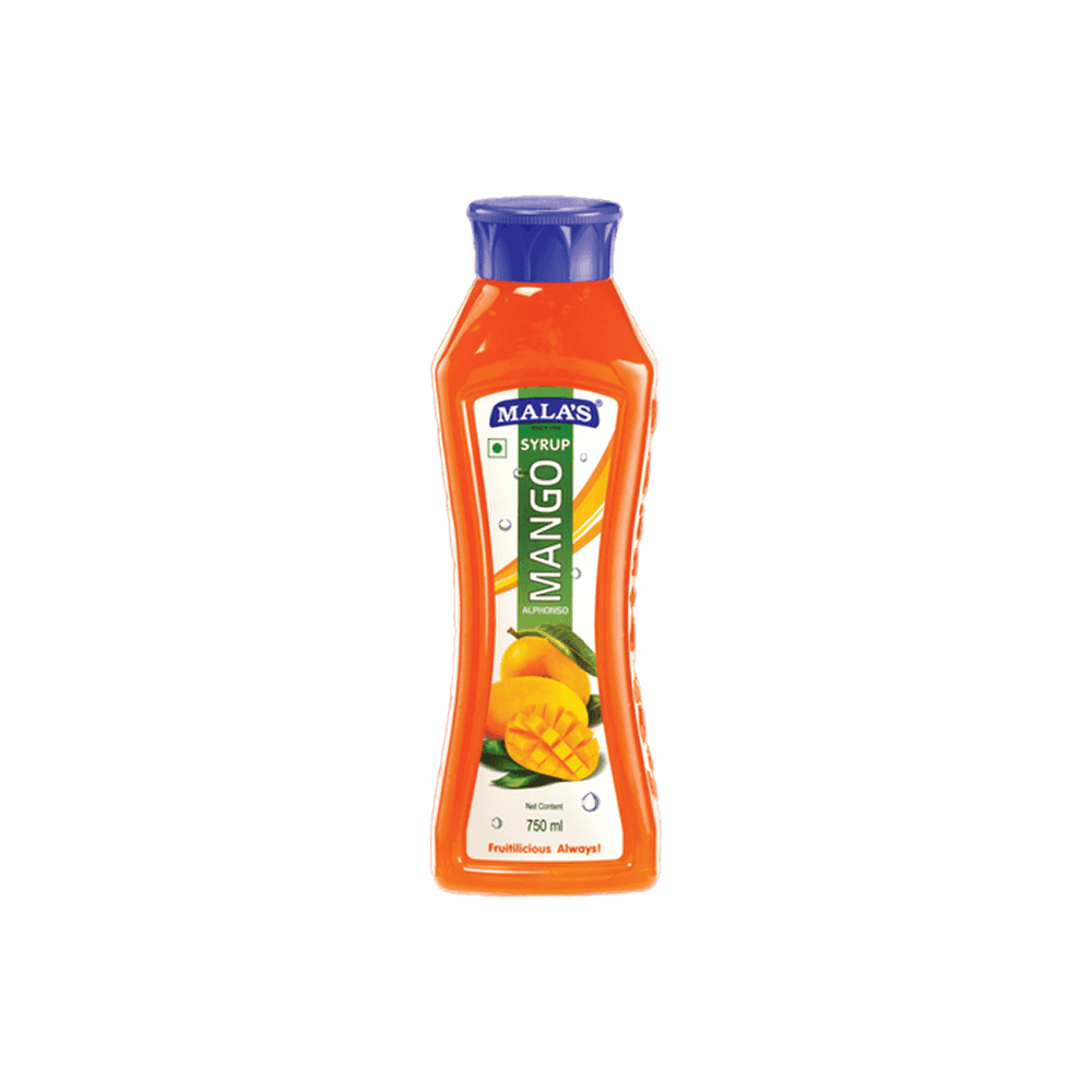 Mala's Alphanso Mango Syrup 750ml Pet Bottle