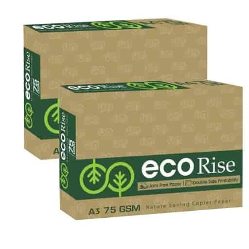 Eco Rise Copier Paper A/3 75 Gsm