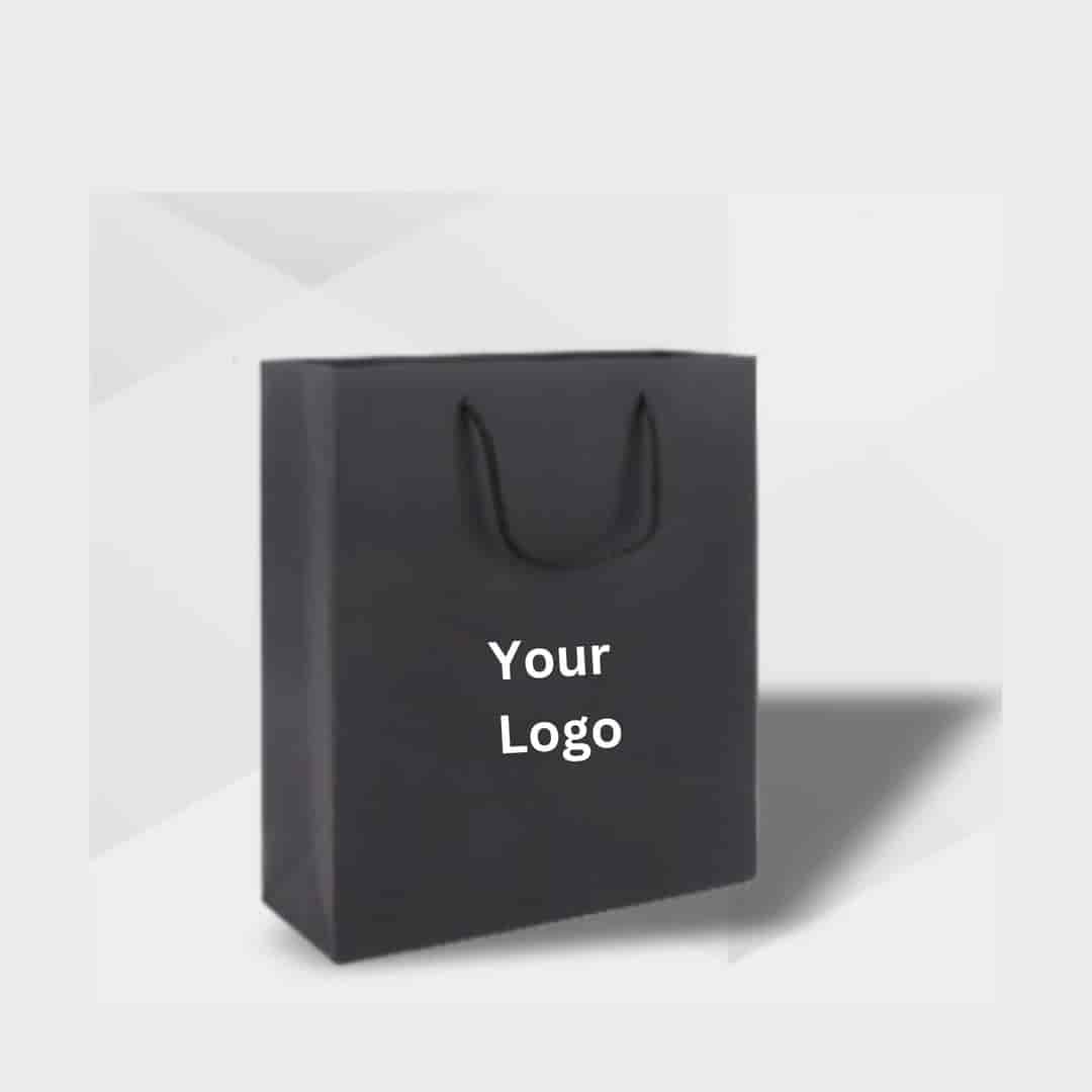 Black Paper Bags Small