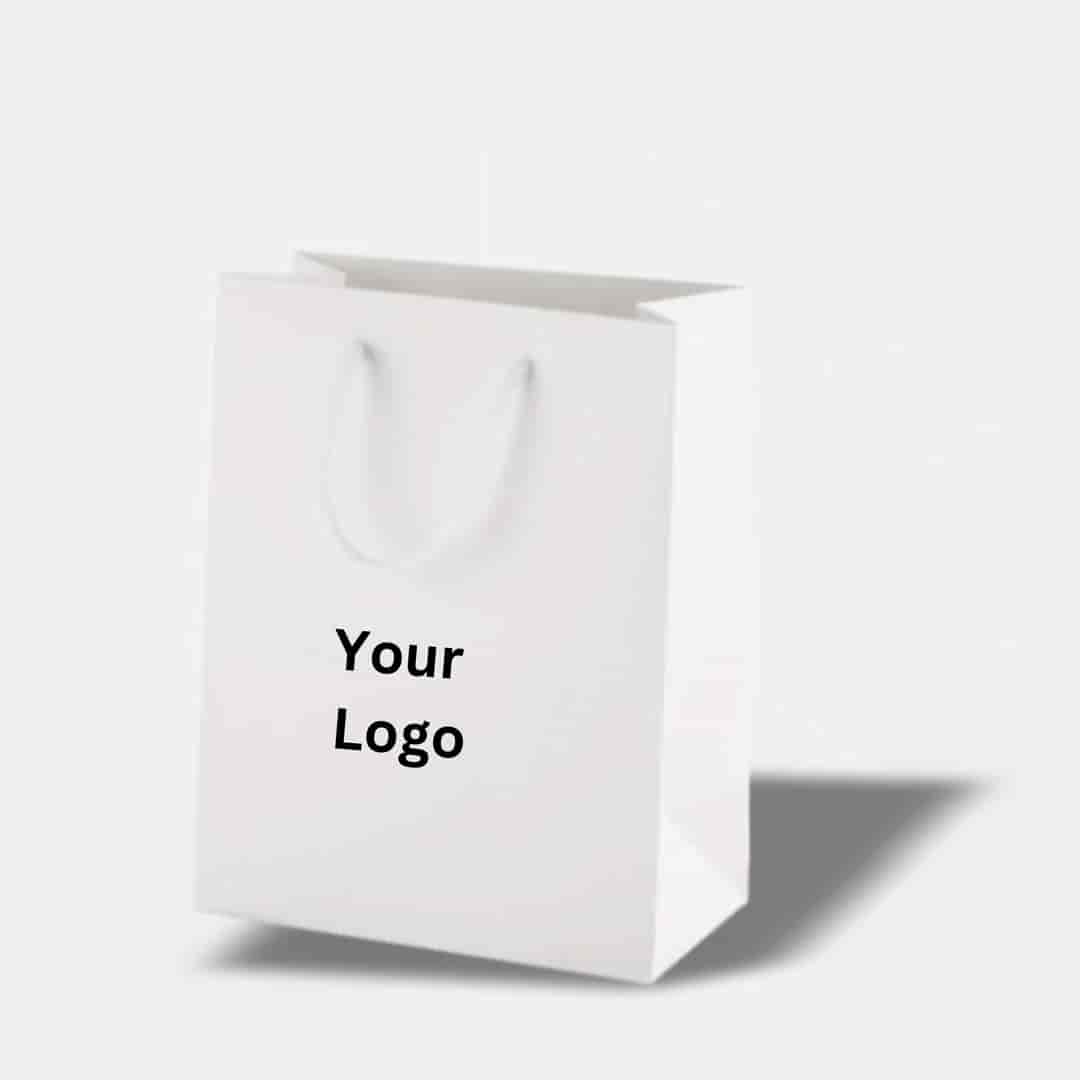 White Paper Bags Medium