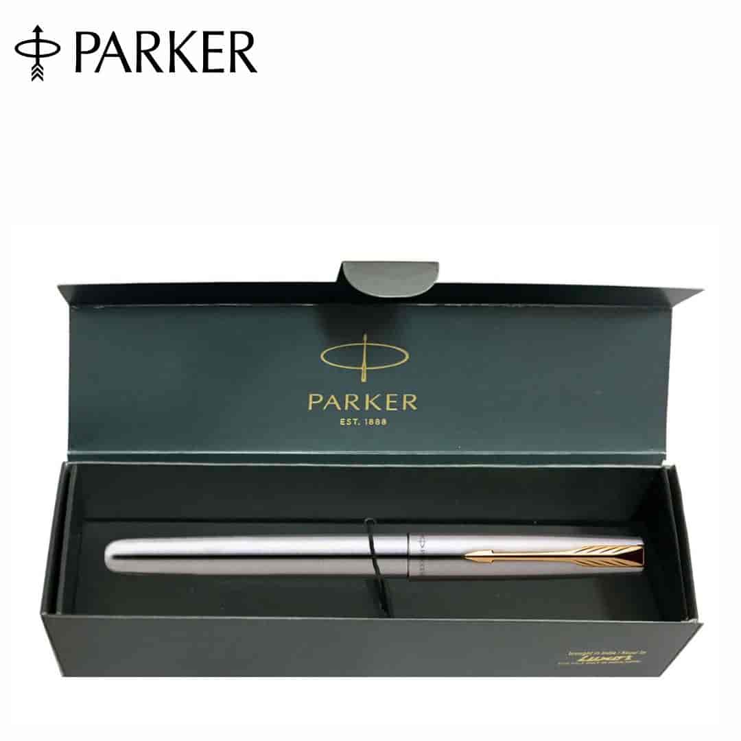 Parker Frontline Stainless Fountain Pen GT