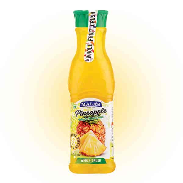 Mala's Pineapple Whole Crush 750ml Pet Bottle