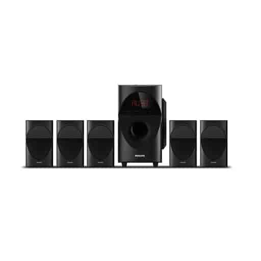 Philips SPA5190B 90 W Bluetooth Home Theatre (Black, 5.1 Channel)