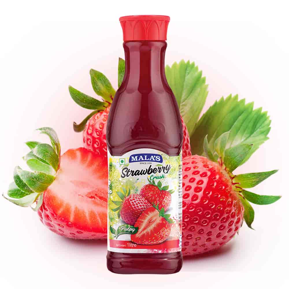 Mala's Strawberry Crush 1000ml Pet Bottle