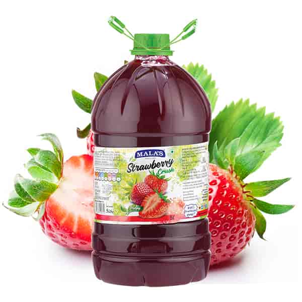 Mala's Strawberry Crush 5 LTR Pet Bottle