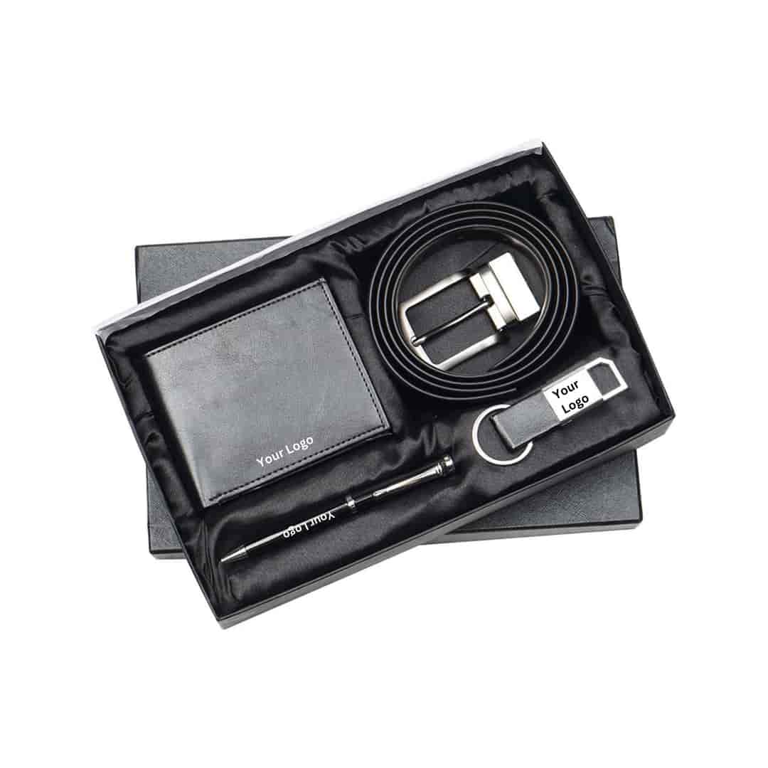 Complete Wallet, Belt, Pen & Keychain Set