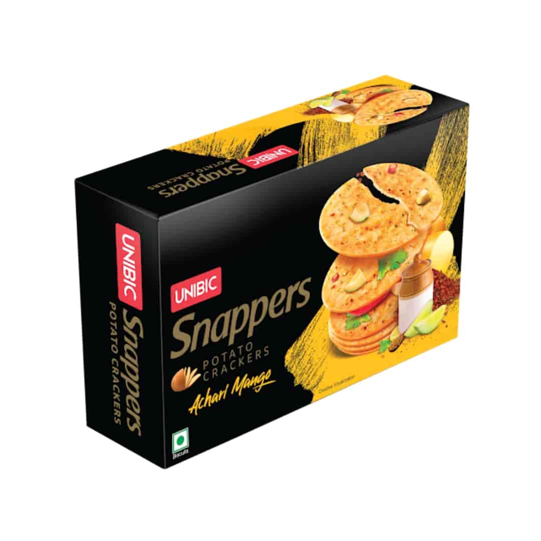 Unibic Achari Masti Snappers | Tangy Achar-Flavored Snack 300 Grams
