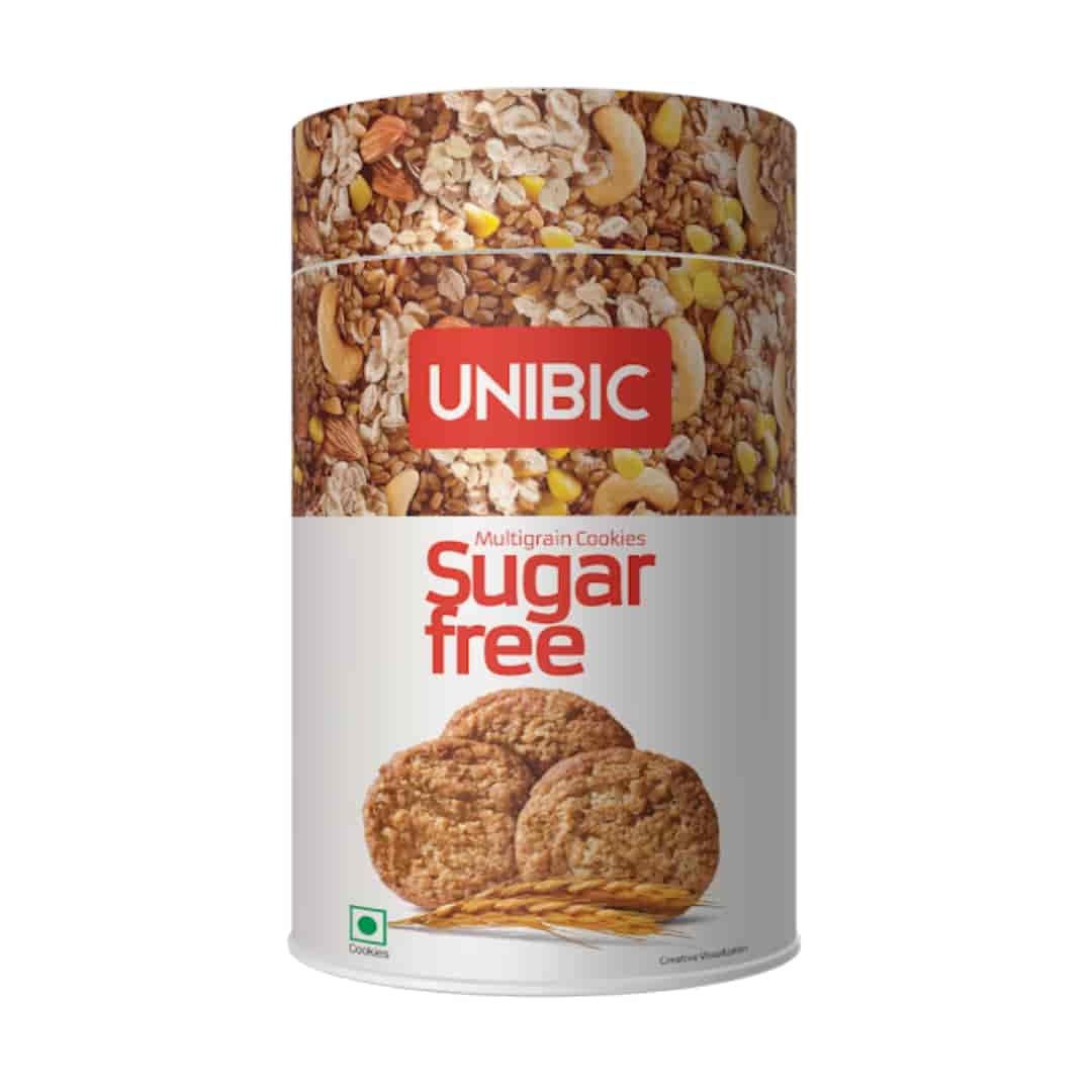 Unibic Multigrain Sugar-Free Cookies | Healthy Multigrain Cookies 210 Grams