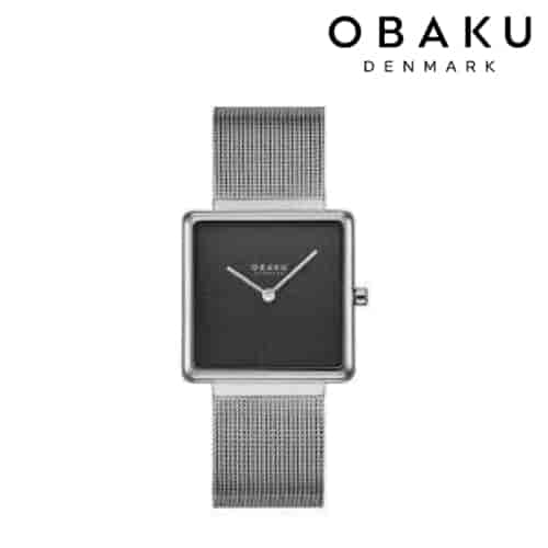 Obaku Kvadrat Steel Women Watch - V236LXUUMU