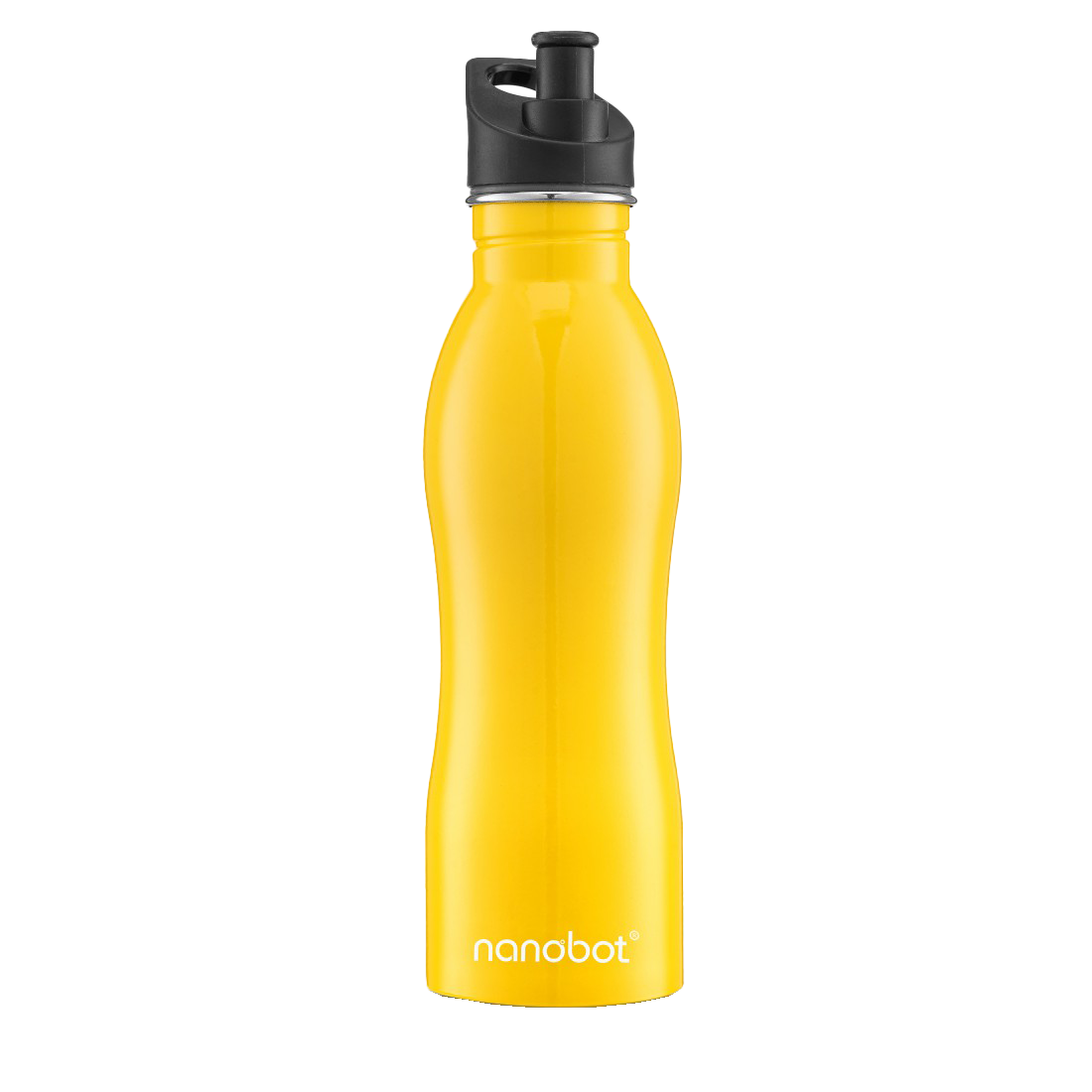 Nanobot Sports 750 Ml Yellow Water Bottle