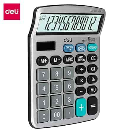Deli Portable Desktop Calculator