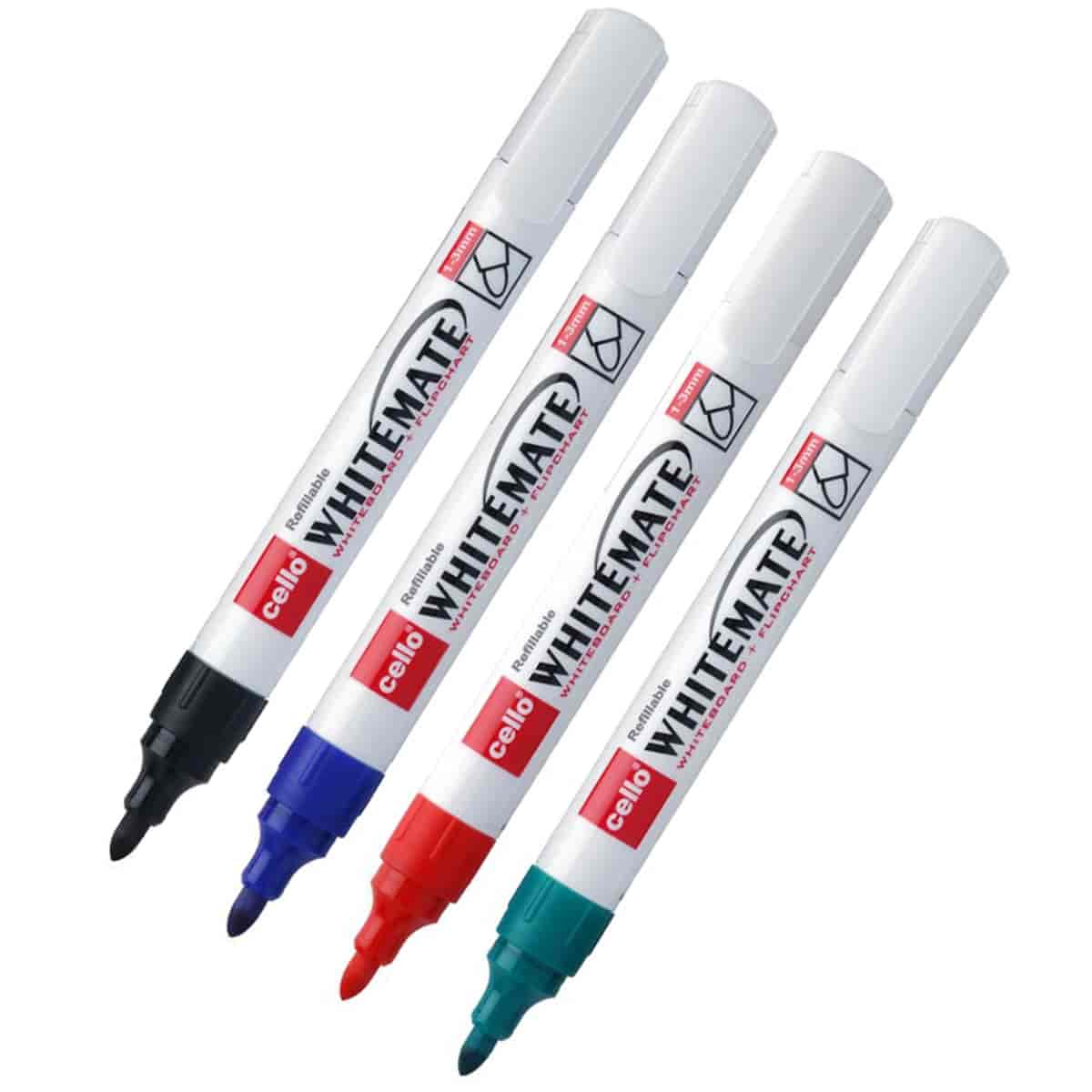 Cello Whiteboard Marker Pen Pack of 4