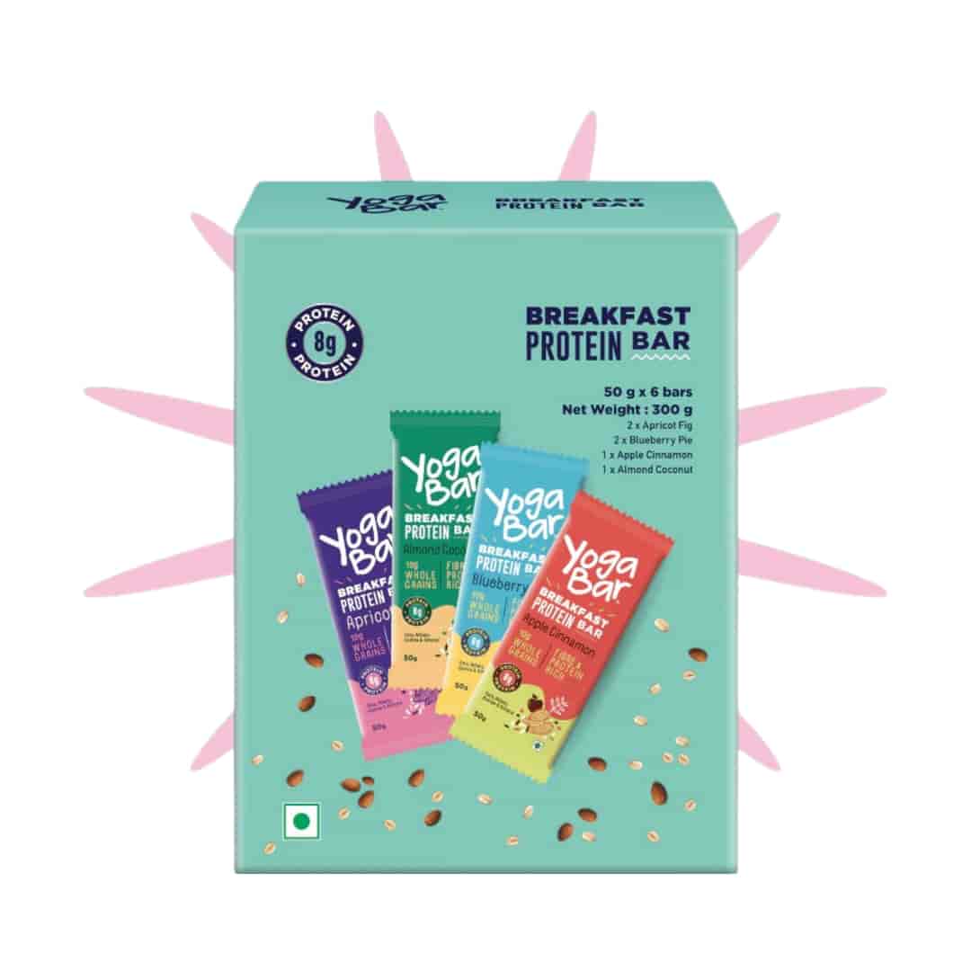 Breakfast Bar Variety Pack - 300g (Pack of 6)