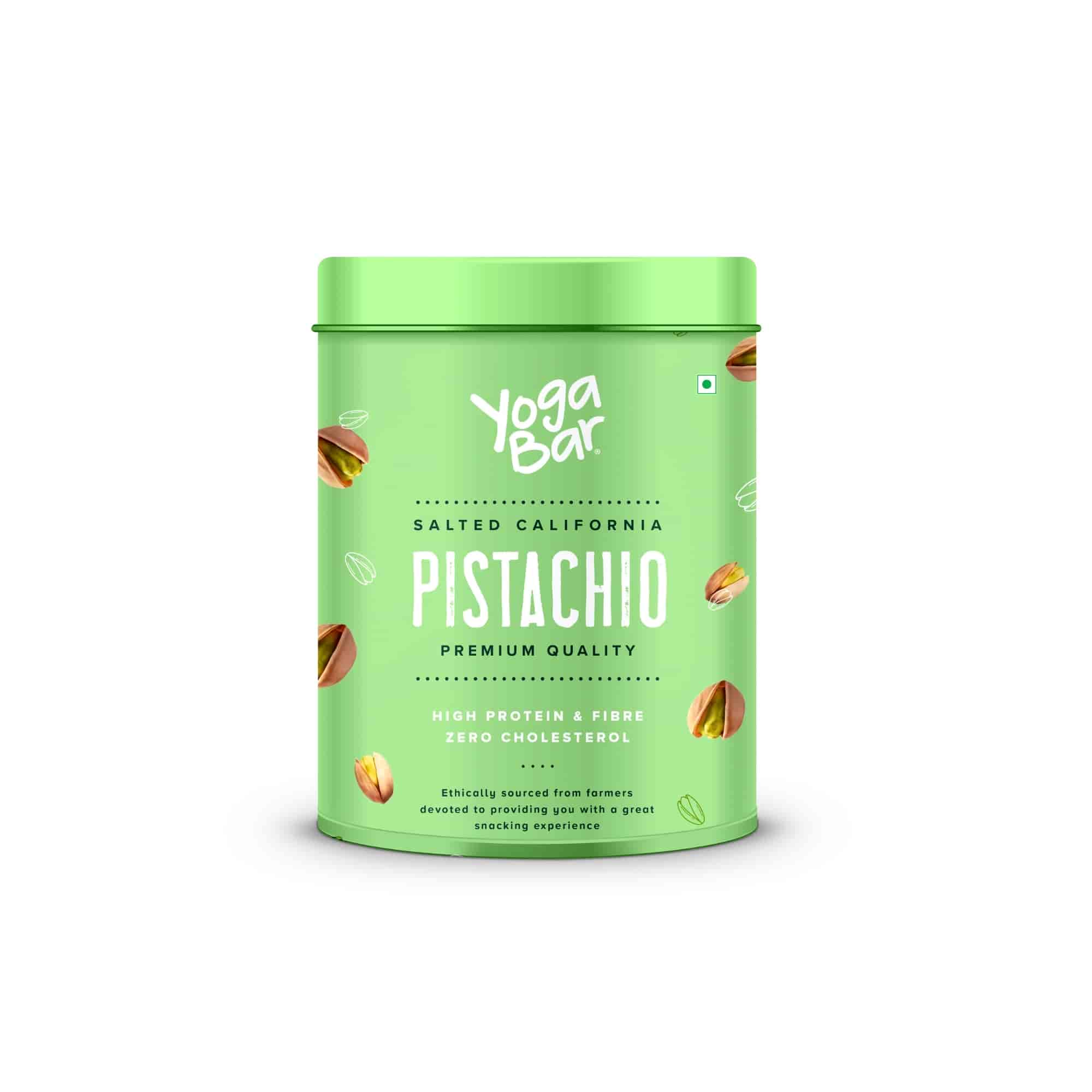 Roasted & Salted California Pistachios in Tin Jars - 100g