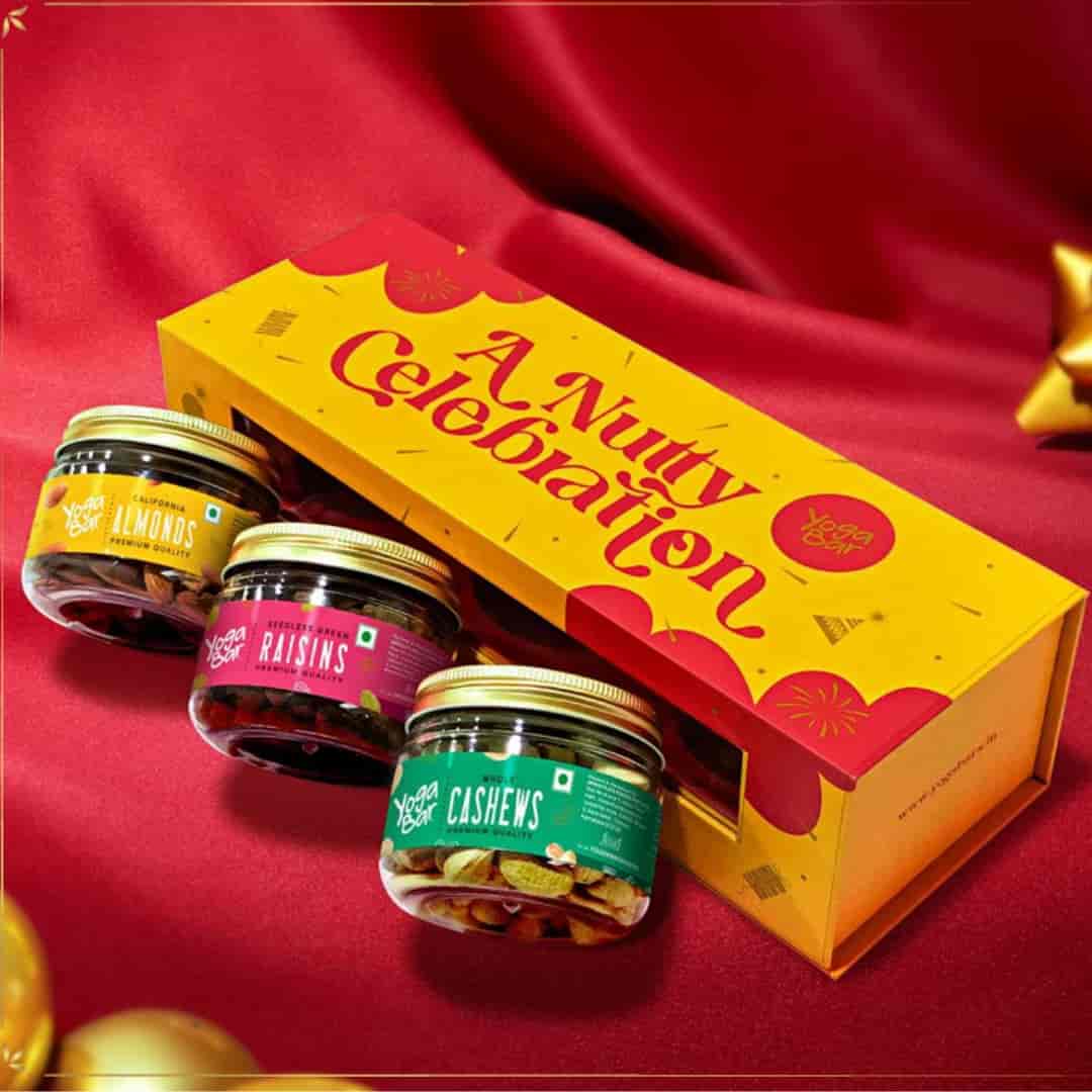 Yoga Bar Candid Celebration Box - Set of 3 | Perfect Gifting Snack Box