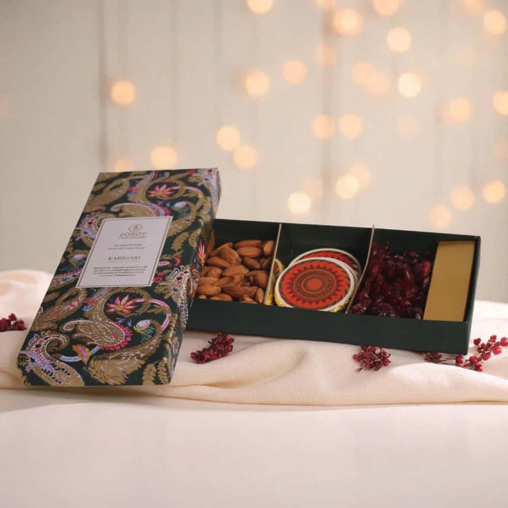 Zoroy Karigari Collection Festive Essential Kit � Handcrafted Diwali Corporate Gift Box