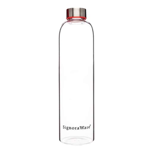 Signoraware Claro Mate Glass Bottle 1 Ltr