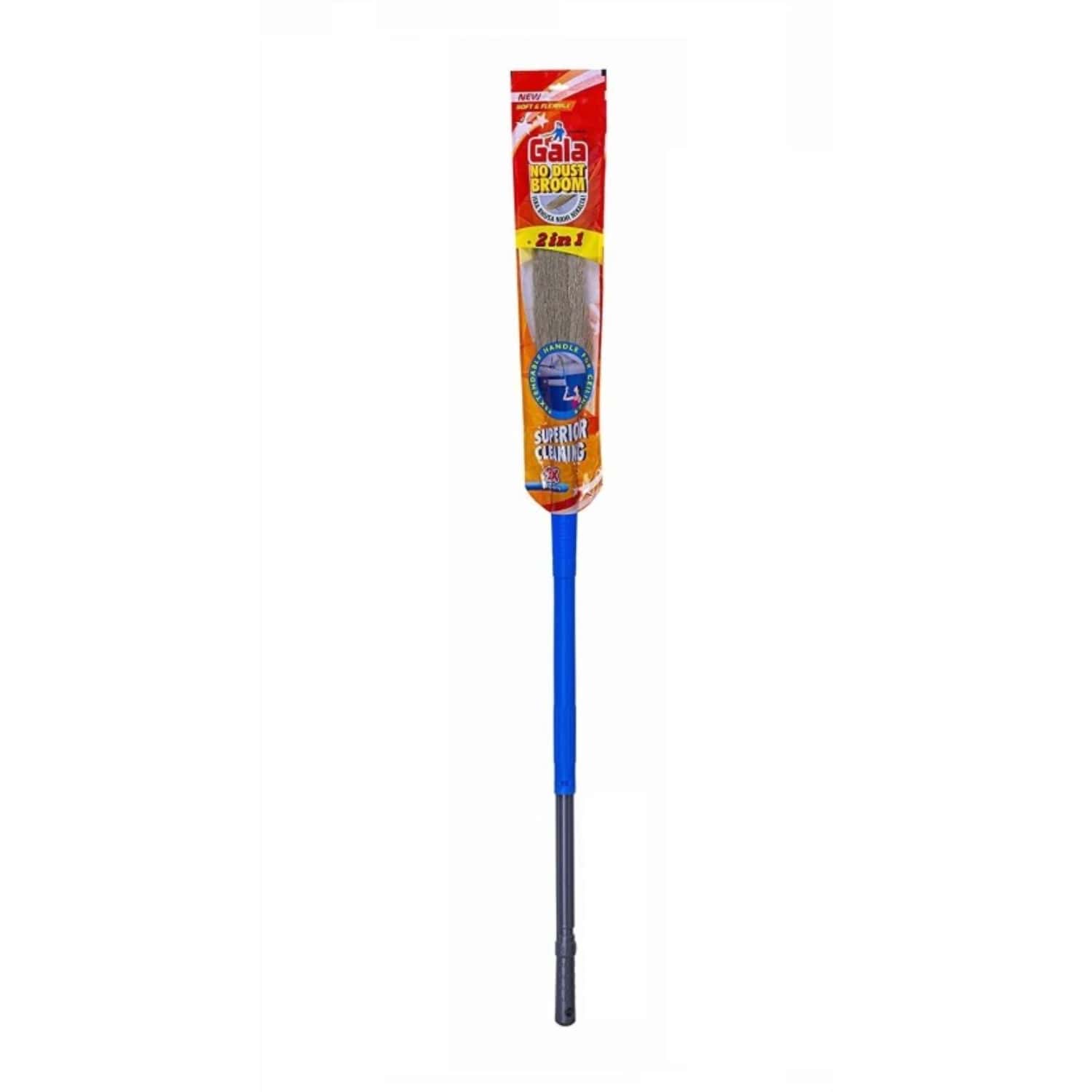 Gala No Dust Broom 2 In 1