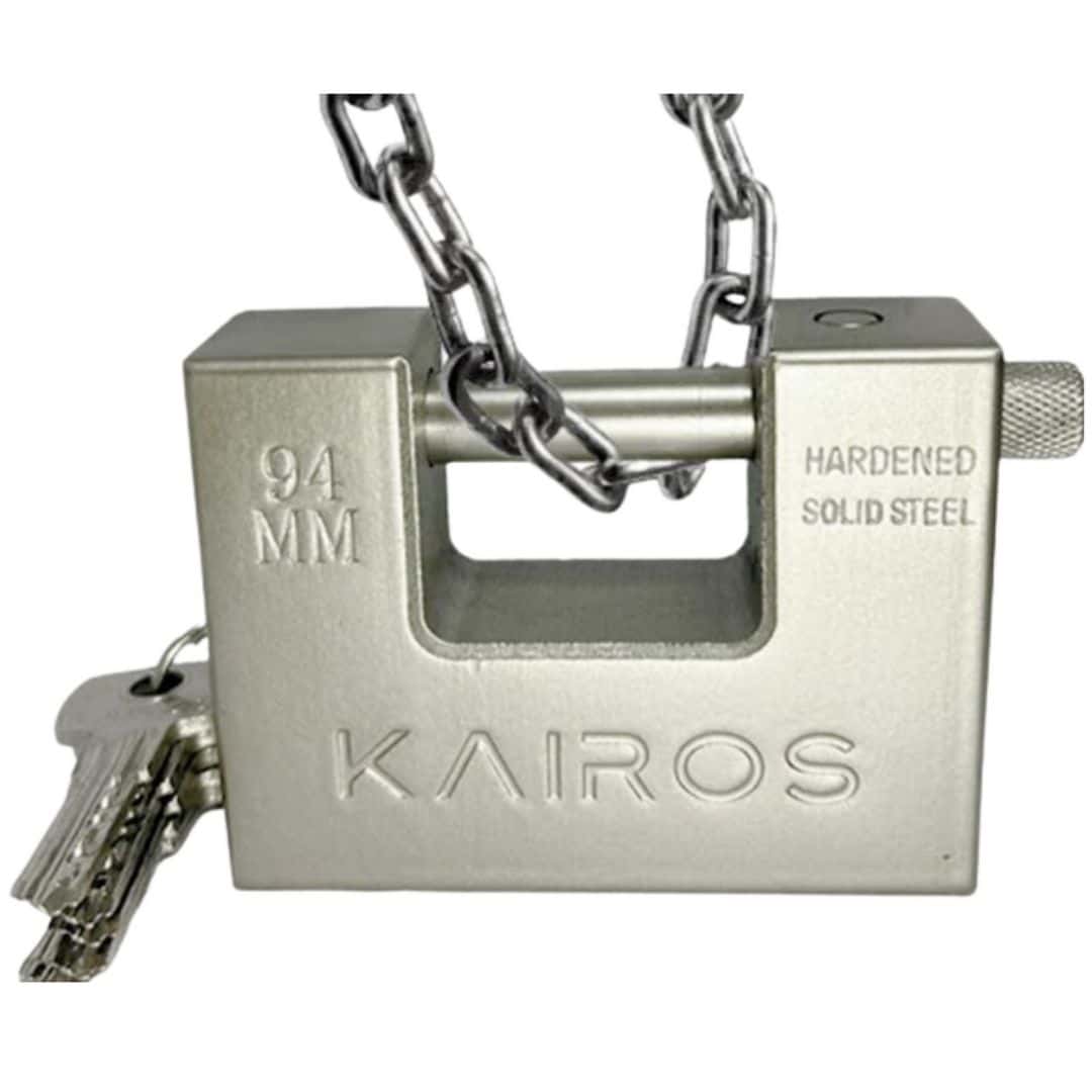 Kairos Shutter Lock (94Mm) With 5 Keys