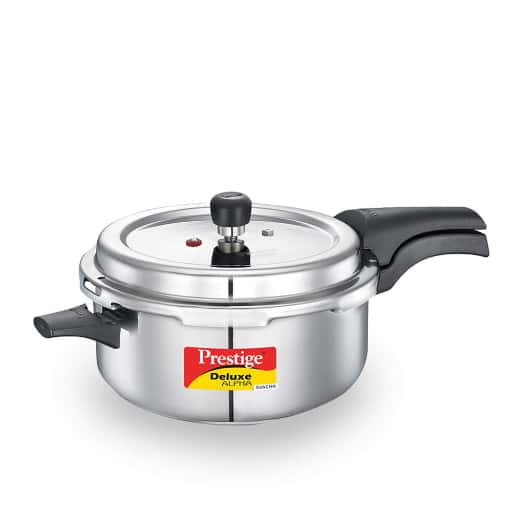 Prestige 20255 Deluxe Stainless Steel Pressure Pan 5 Ltr