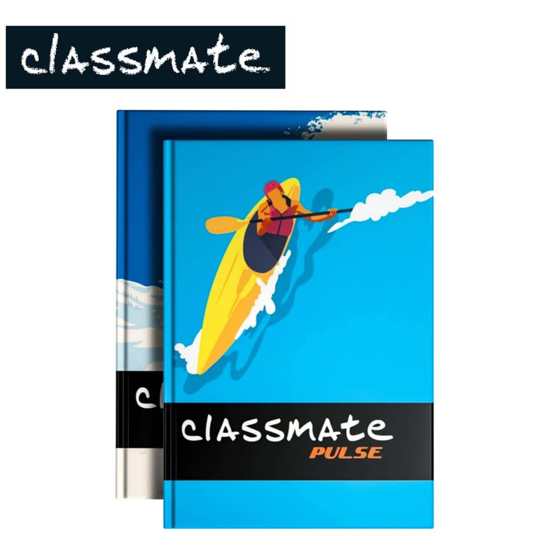 Classmate Pulse A5 Ruled All Purpose Notebook 192Pg(210X148mm)